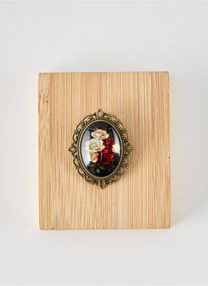 Broche noir TATA GISELE femme