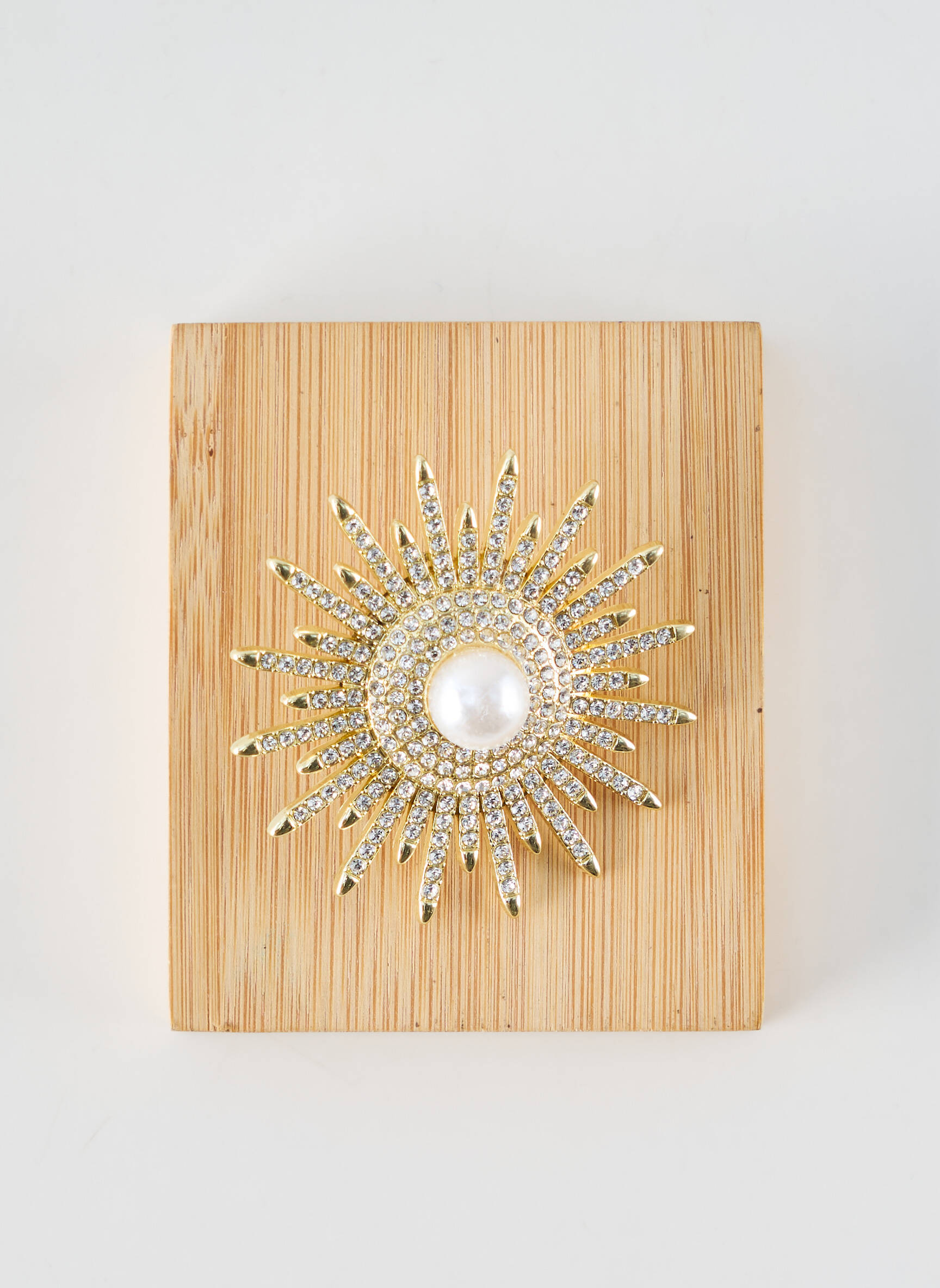 Broche fermeture agrafe or TATA GISELE femme