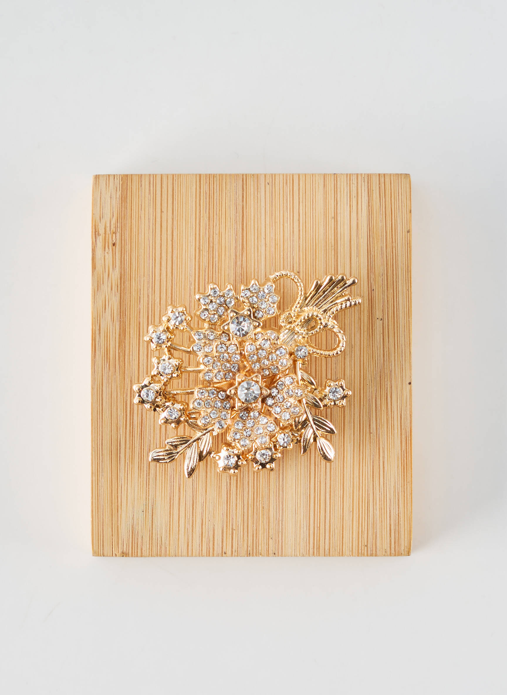 Broche or TATA GISELE femme