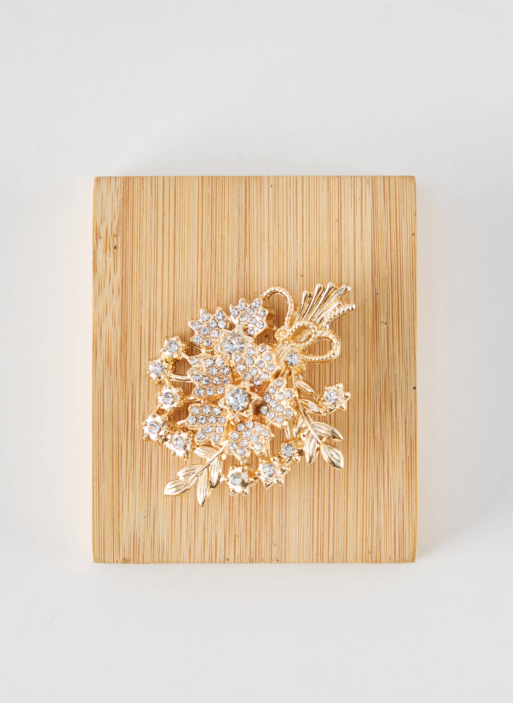Broche or TATA GISELE femme