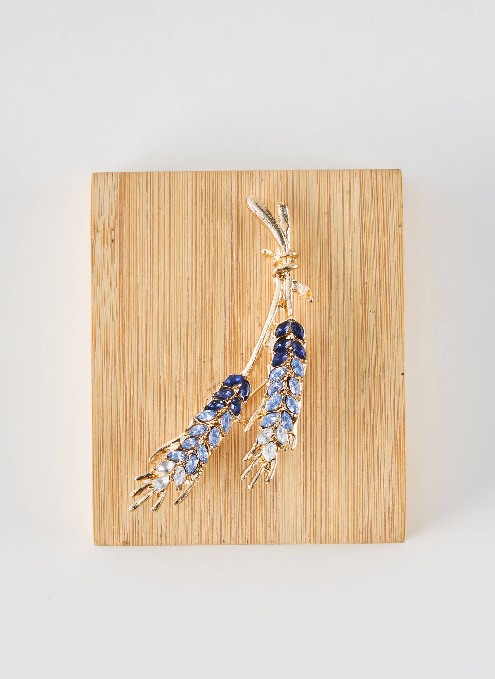Broche bleu TATA GISELE femme