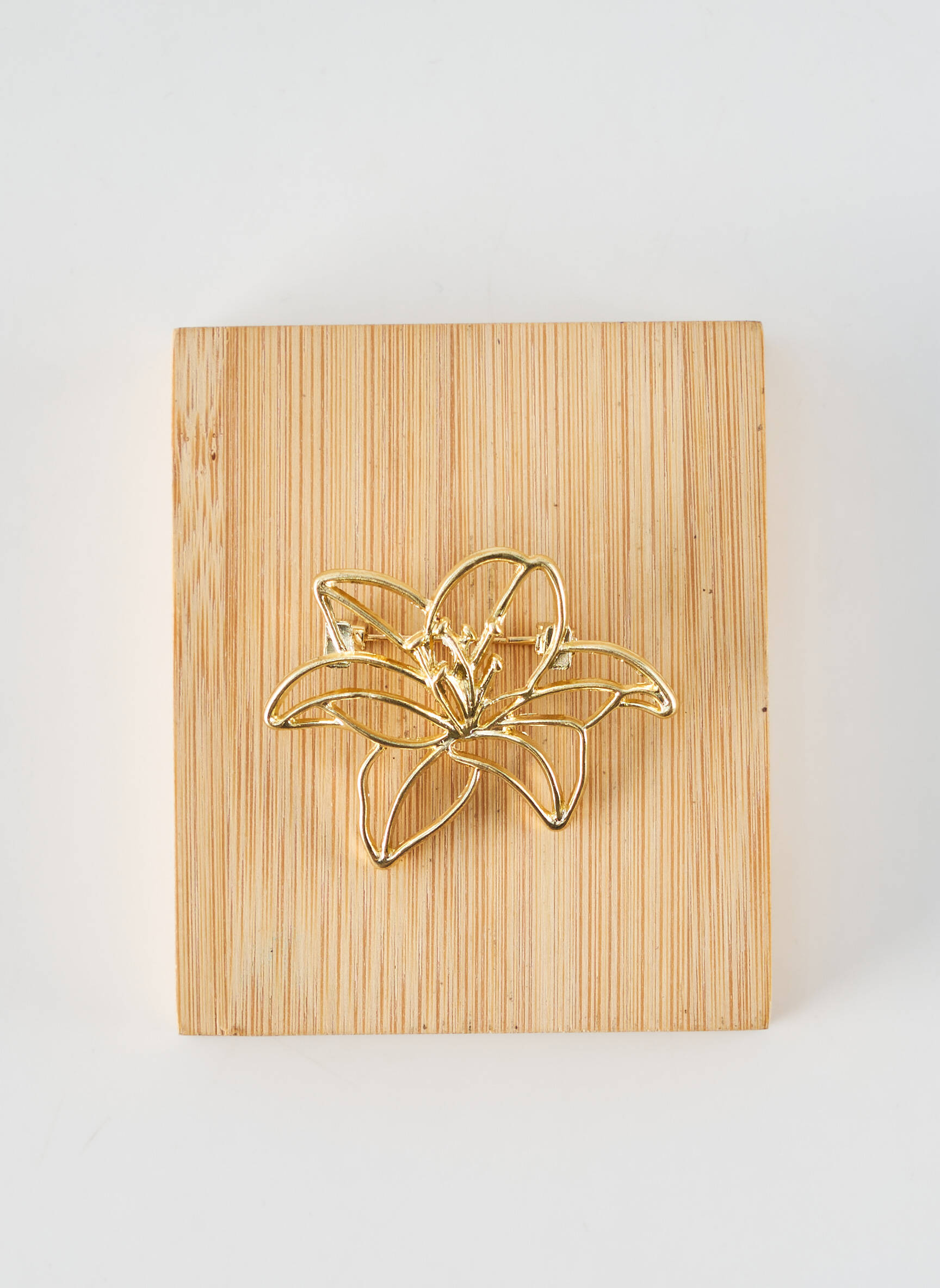 Broche or TATA GISELE femme