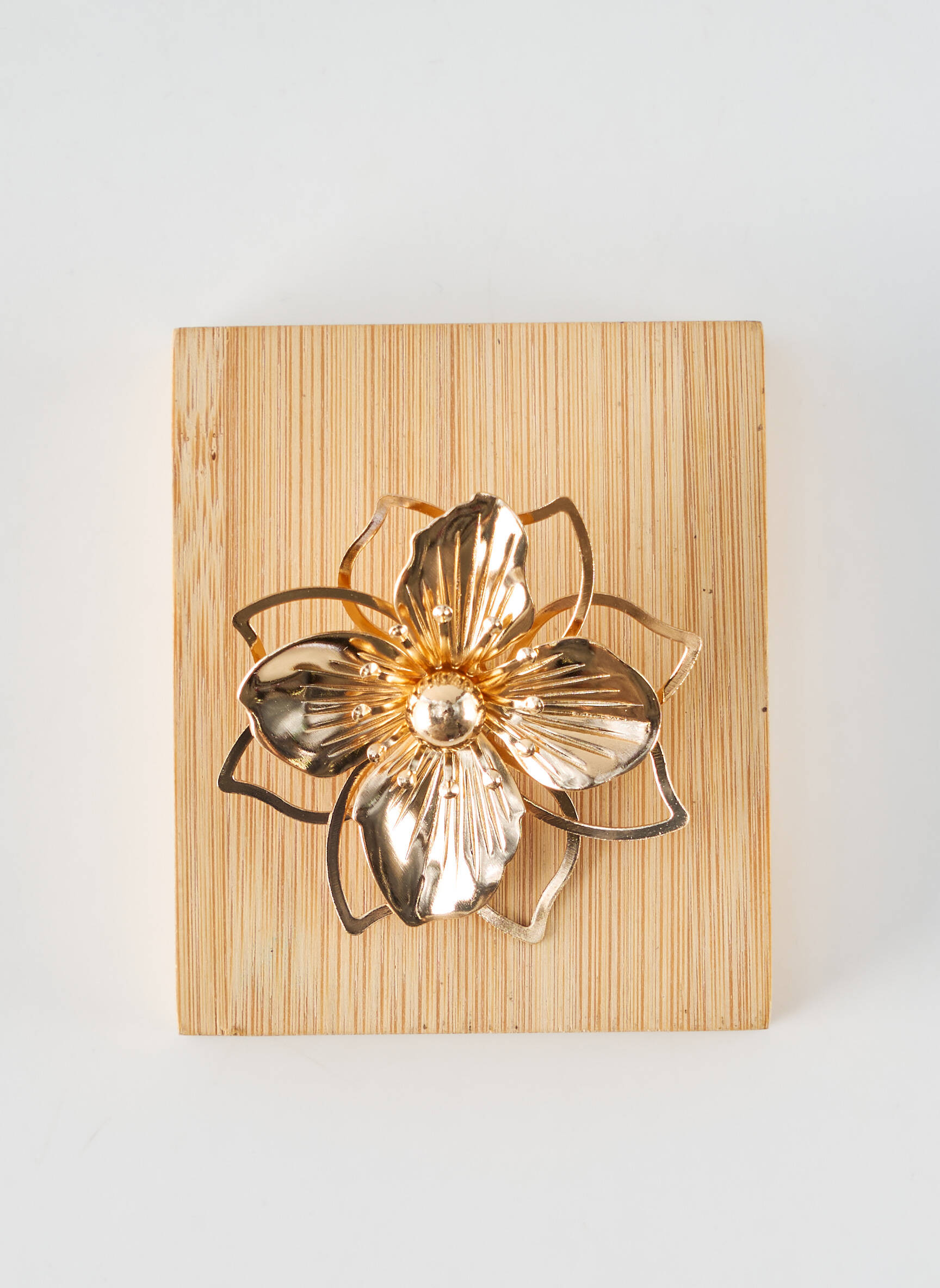 Broche or TATA GISELE femme