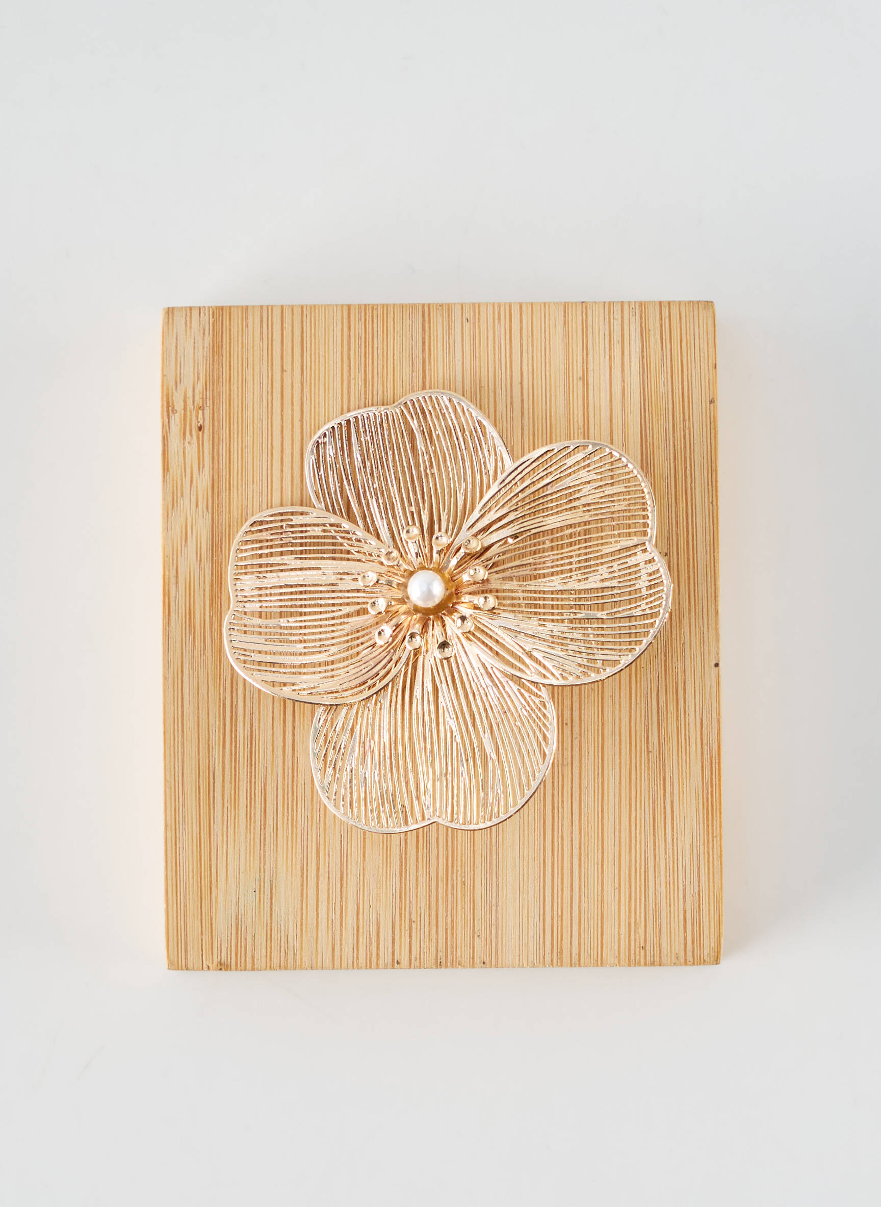Broche or TATA GISELE femme