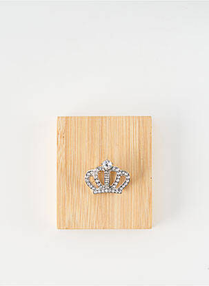 Broche fermeture crochet argent TATA GISELE femme