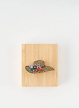 Broche fermeture crochet or TATA GISELE femme