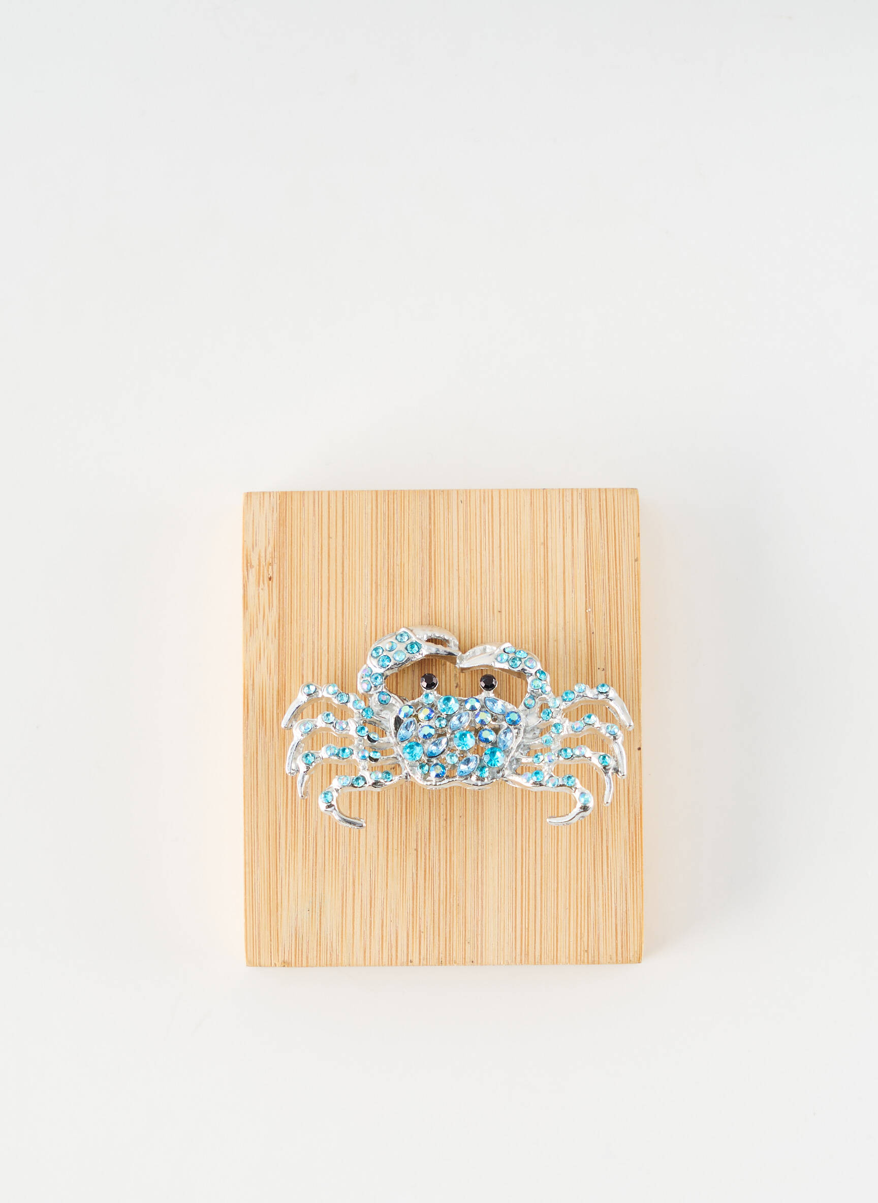 Broche fermeture crochet bleu TATA GISELE femme