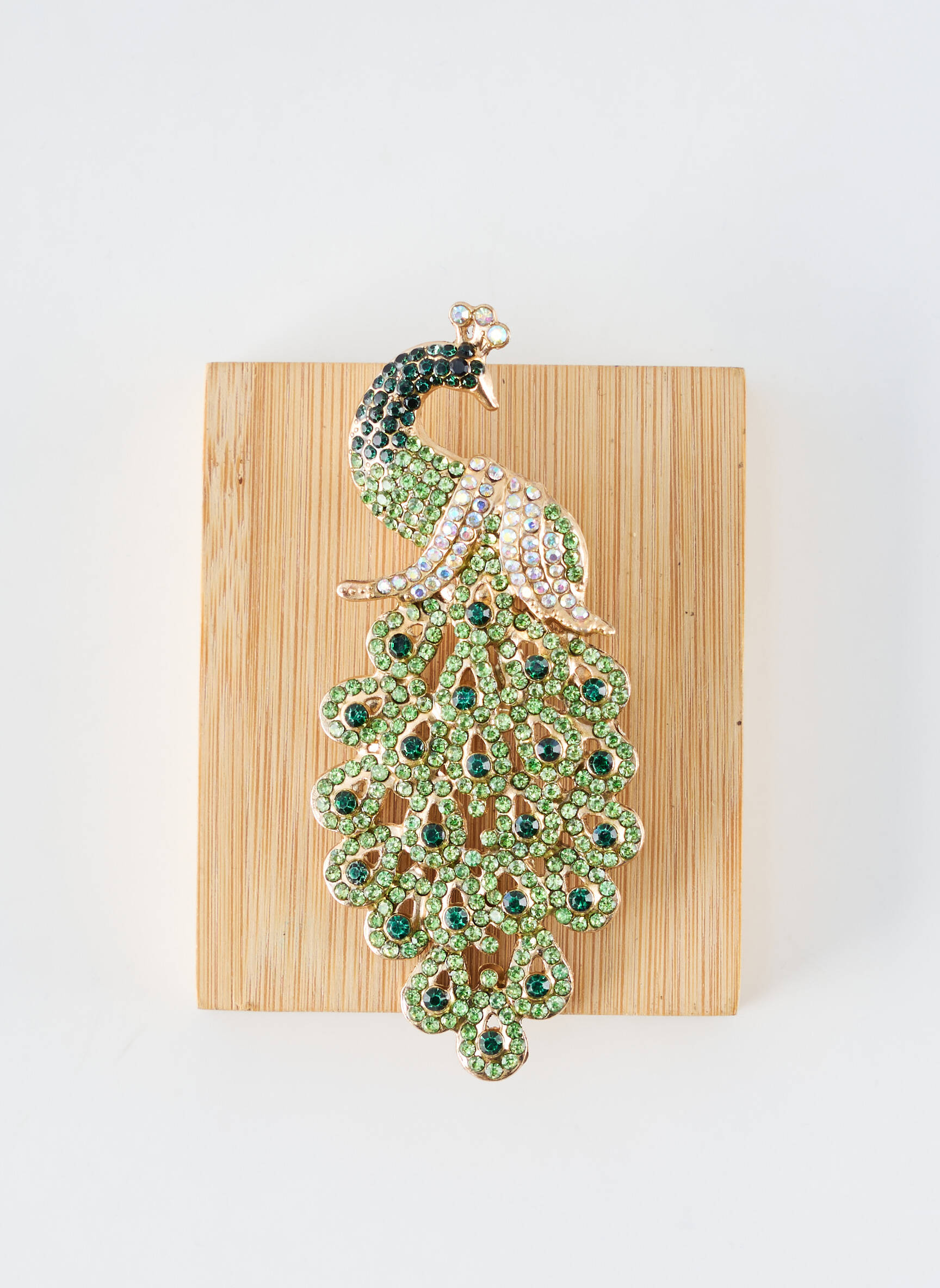 Broche fermeture crochet vert TATA GISELE femme