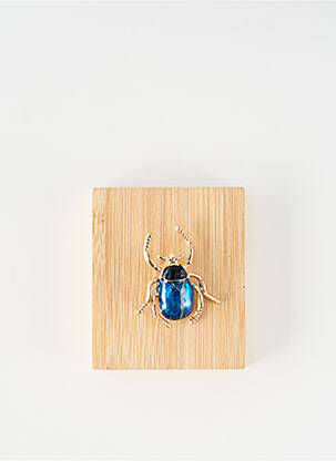Broche bleu TATA GISELE femme