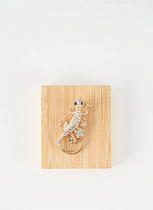 Broche or TATA GISELE femme