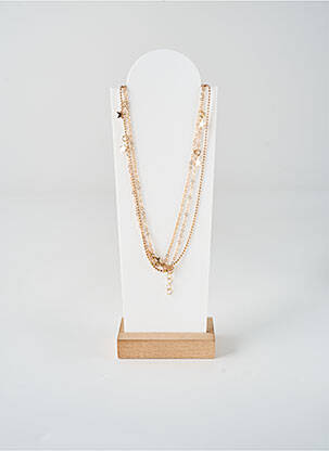 Collier fermeture fermoir mousqueton or TATA GISELE femme