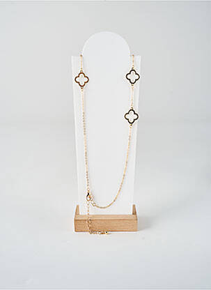 Collier fermeture fermoir mousqueton or TATA GISELE femme