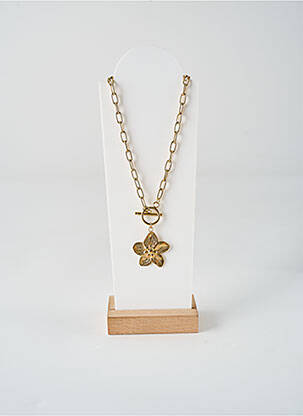 Collier fermeture fermoir en t or TATA GISELE femme