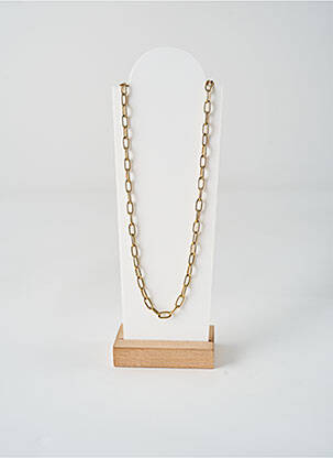 Collier fermeture fermoir en t or TATA GISELE femme