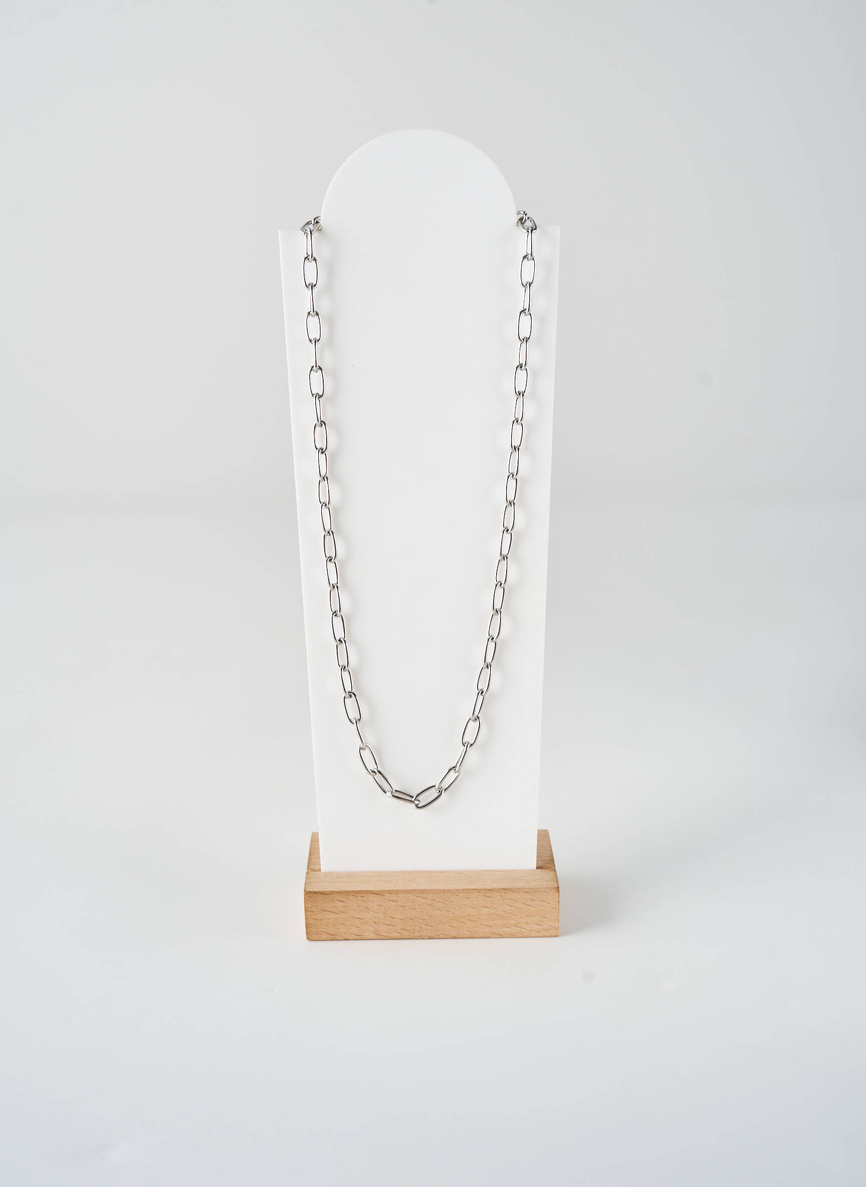 Collier fermeture fermoir en t argent TATA GISELE femme