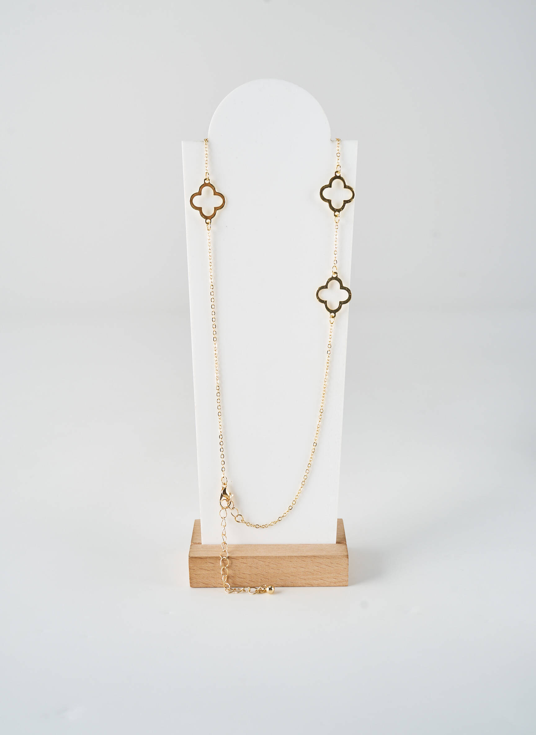 Collier fermeture fermoir mousqueton or TATA GISELE femme
