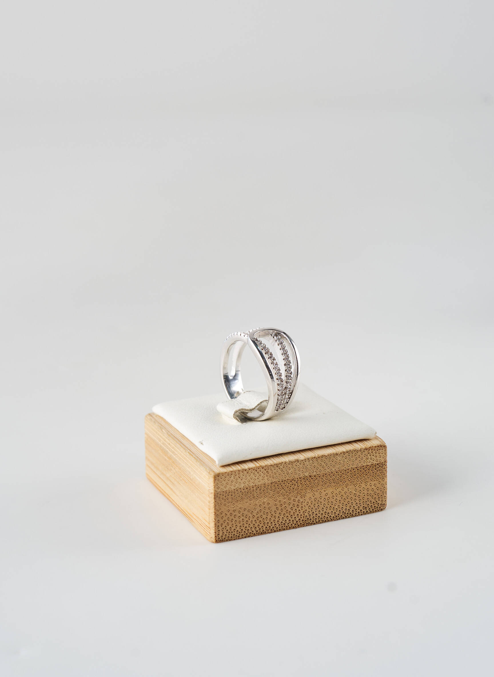 Bague matériaux argent argent TATA GISELE femme