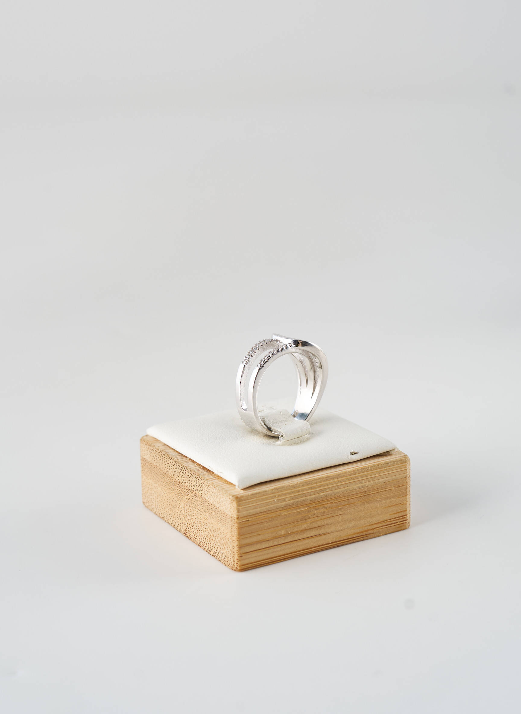 Bague matériaux argent argent TATA GISELE femme