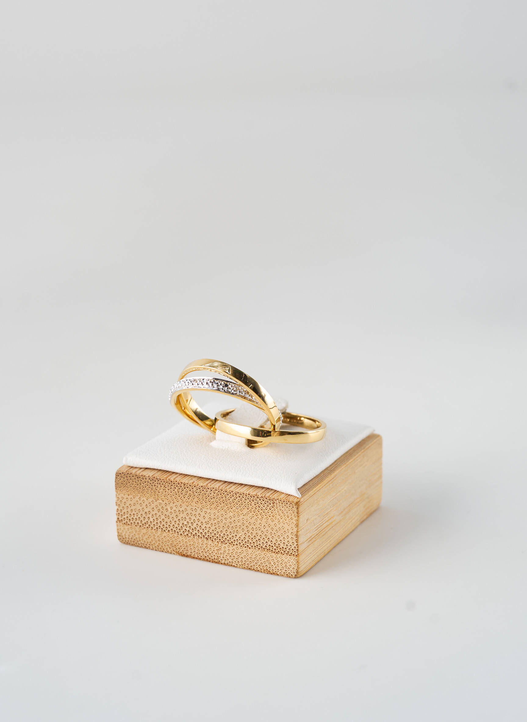 Bague matériaux plaqué or or TATA GISELE femme