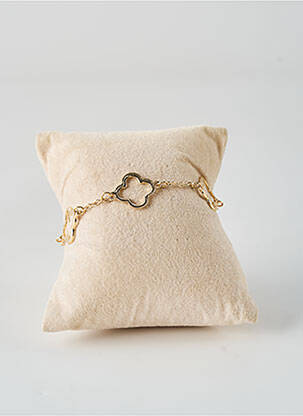 Bracelet fermeture fermoir mousqueton or TATA GISELE femme