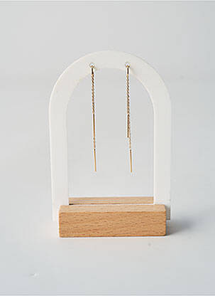Boucles d’oreilles matériaux plaqué or or TATA GISELE femme