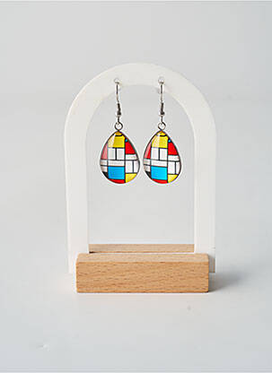 Boucles d’oreilles bleu TATA GISELE femme