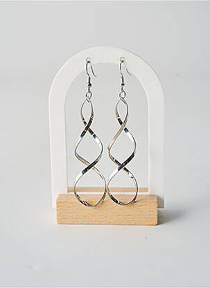 Boucles d’oreilles argent TATA GISELE femme