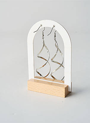 Boucles d’oreilles argent TATA GISELE femme