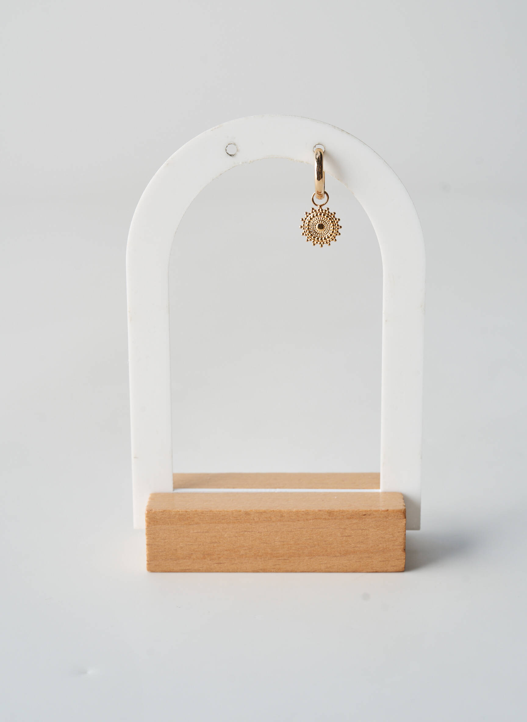 Boucle d'oreille mono or TATA GISELE femme