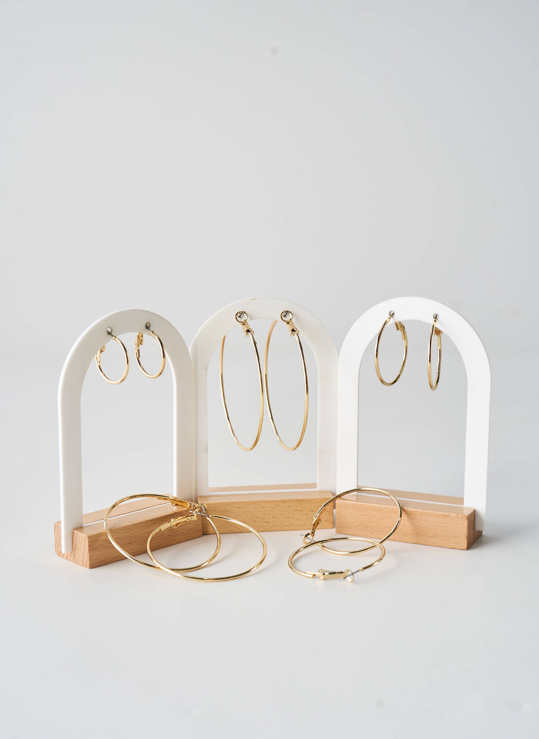Boucles d’oreilles fermeture fermoir créole or TATA GISELE femme