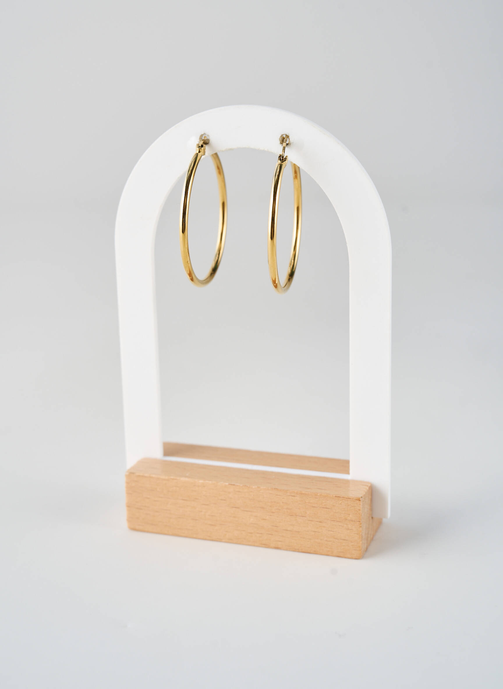 Boucles d’oreilles fermeture fermoir créole or TATA GISELE femme
