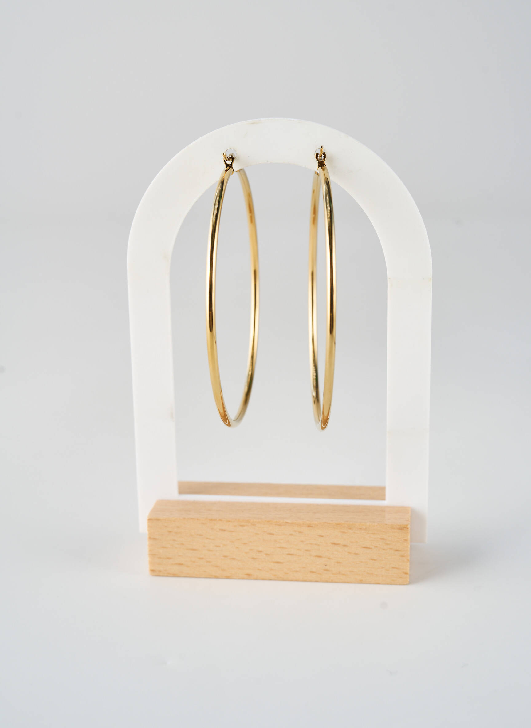 Boucles d’oreilles fermeture fermoir créole or TATA GISELE femme