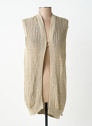 Gilet sans manche sans manche or SOUVENIR femme