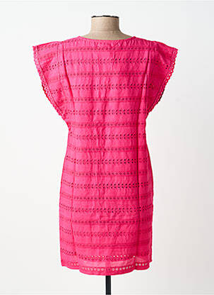 Robe courte manches courtes manches courtes rose BELLAWAY femme