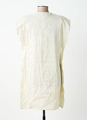 Robe courte manches courtes manches courtes argent BELLAWAY femme