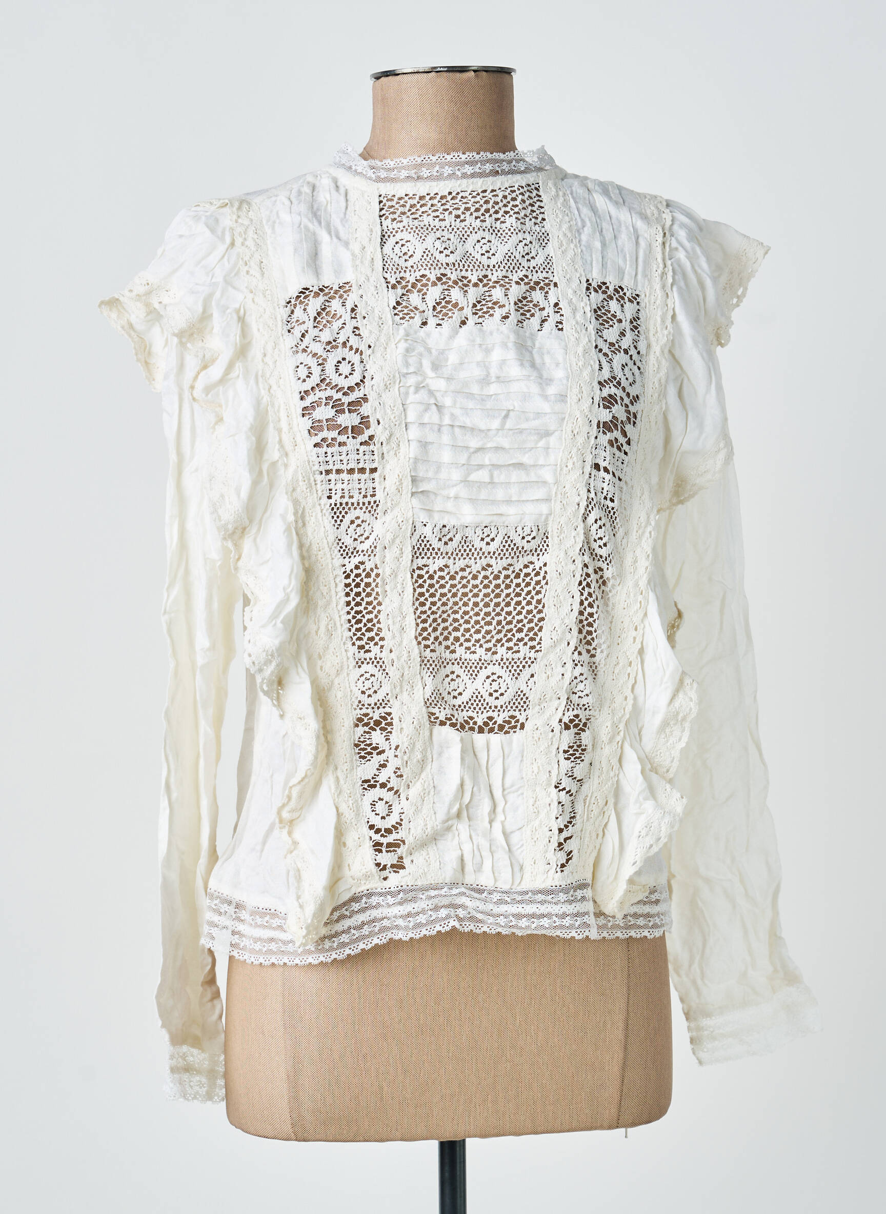 Top manches longues manches longues blanc BELLAWAY femme