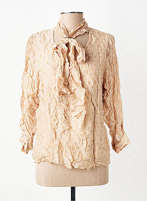 Blouse manches 3/4 manches 3/4 rose ANGELA DAVIS femme