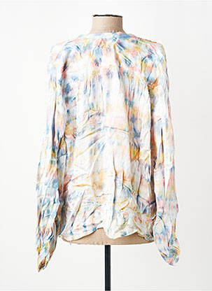 Blouse manches longues manches longues bleu CHARLIE JOE femme