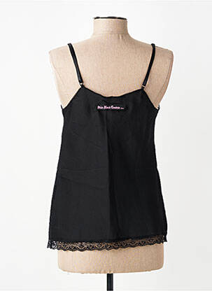 Top manches bretelles ajustables fines bretelles noir NAS.TY CO' femme