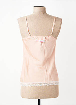 Top manches bretelles ajustables fines bretelles rose NAS.TY CO' femme