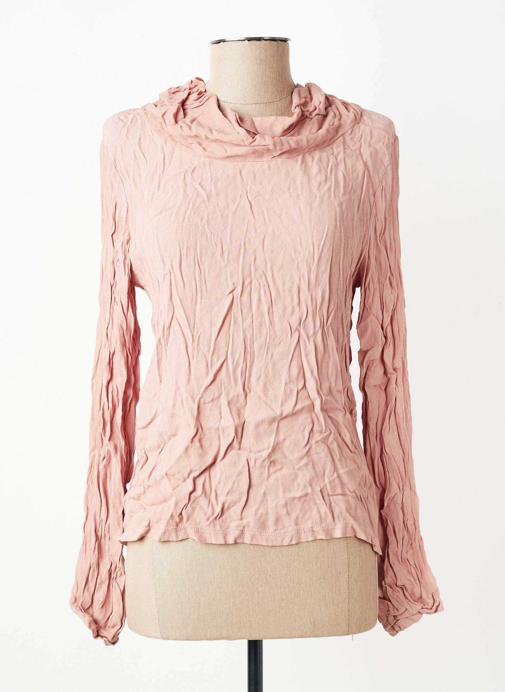 Top manches longues manches longues rose FLO'REIZA femme