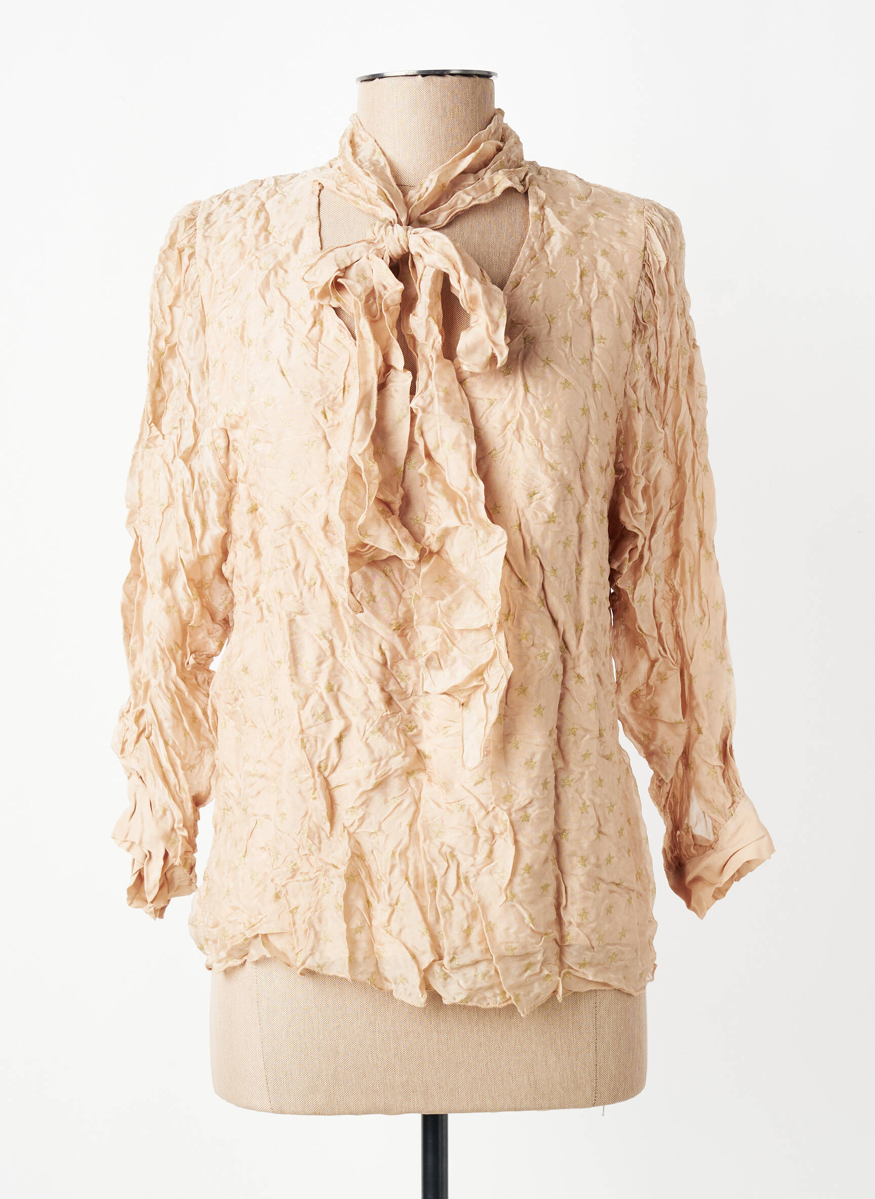 Blouse manches 3/4 manches 3/4 rose ANGELA DAVIS femme