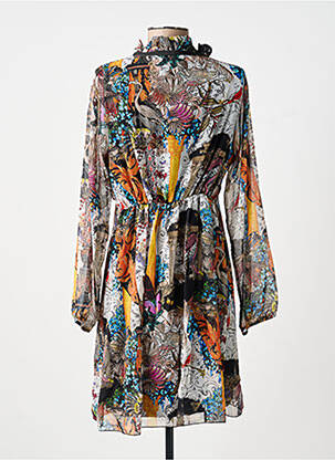 Robe courte manches longues manches longues noir NAS.TY CO' femme