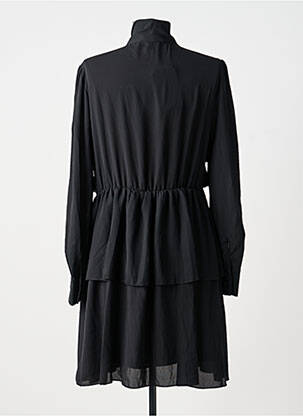 Robe courte manches longues manches longues noir MARYLEY femme