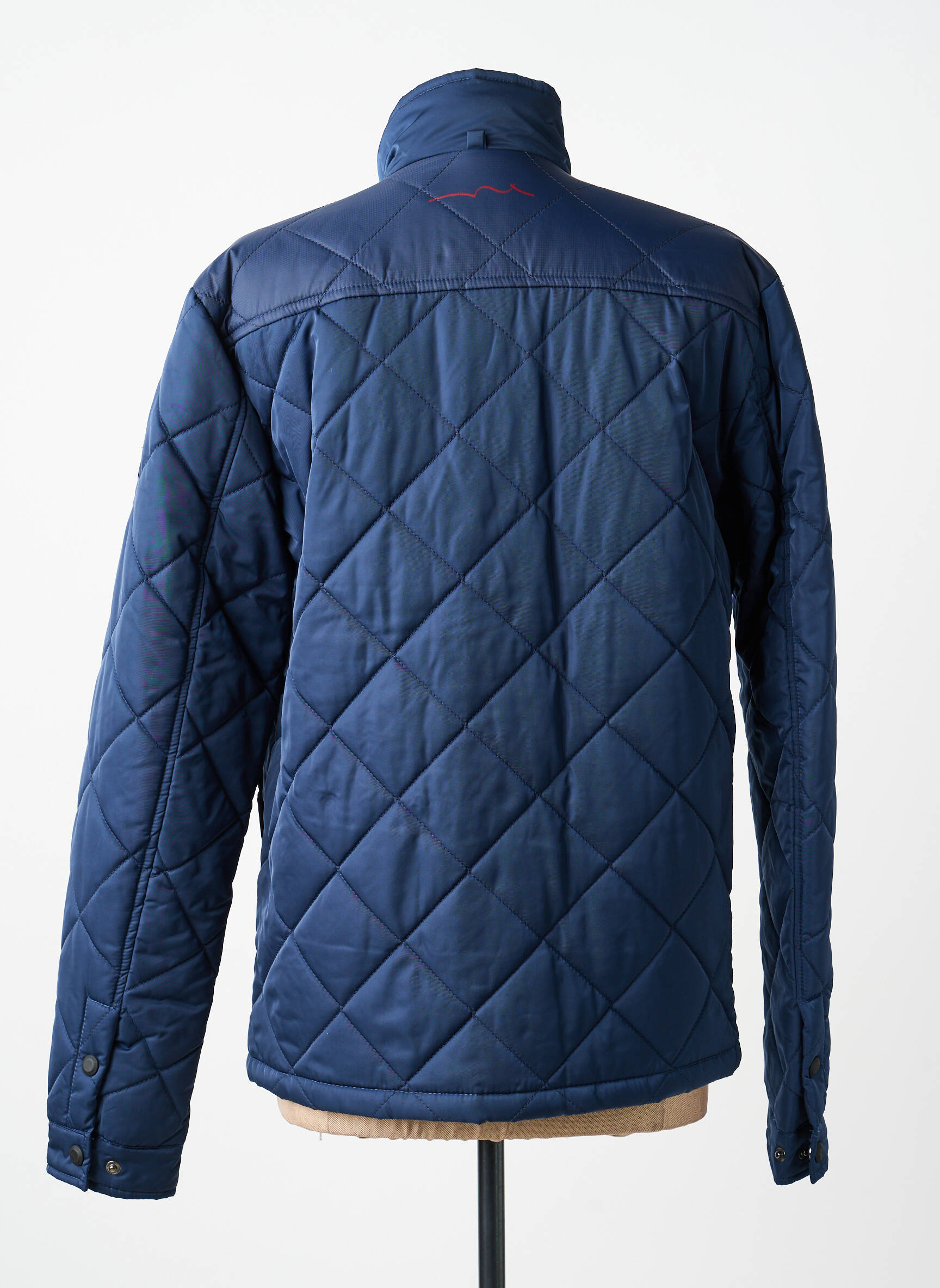 Doudoune manches longues sans capuche bleu TEDDY SMITH femme