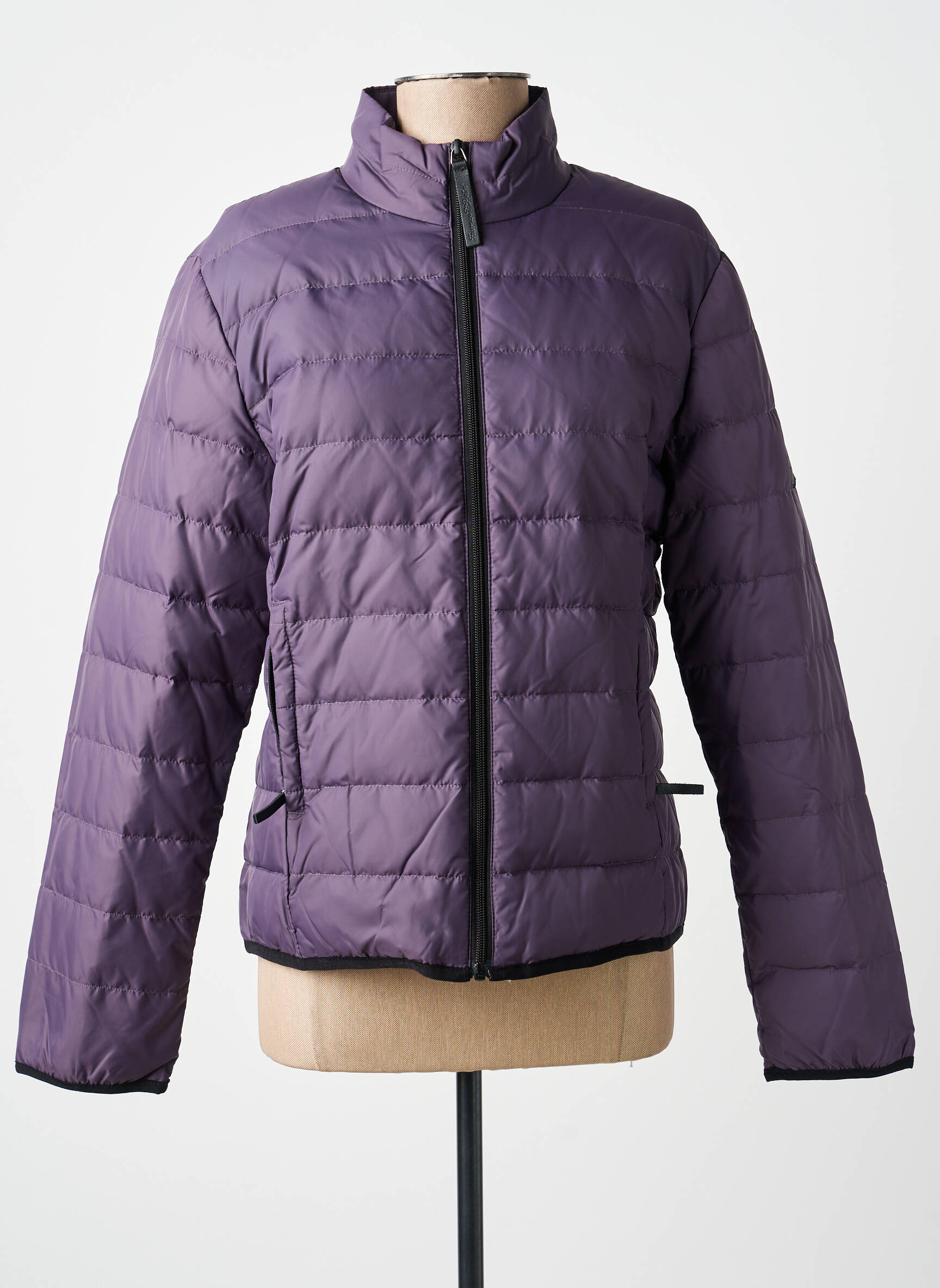 Doudoune manches longues sans capuche violet FREEMAN T.PORTER femme