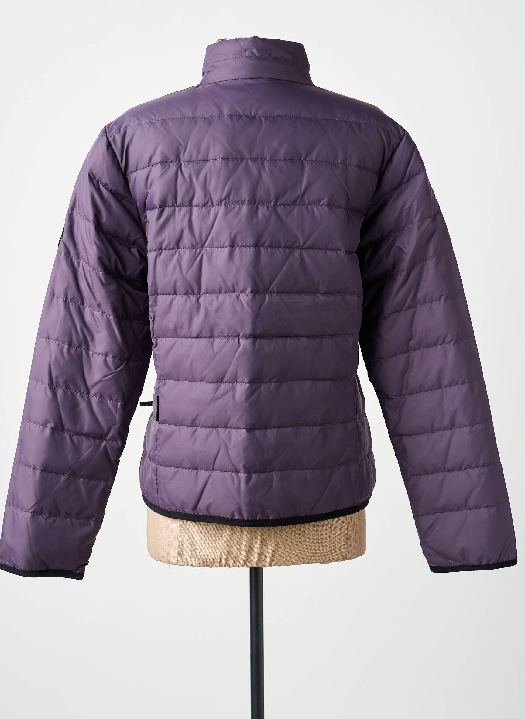 Doudoune manches longues sans capuche violet FREEMAN T.PORTER femme
