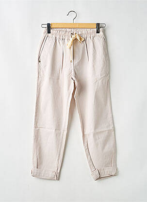 Pantalon 7/8 stretch taille normale rose ALMANEGRA femme