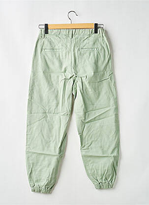 Pantalon large poches taille normale vert MARYLEY femme