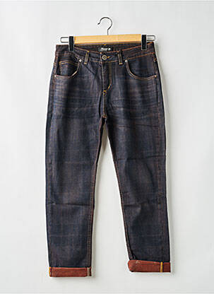 Jeans coupe slim stretch taille normale bleu ALMANEGRA femme